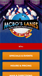 Mobile Screenshot of mcboslanes.com